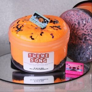 Soft Punk Slimes Theme Song Vinyl + Sequin Crust Neon Slime